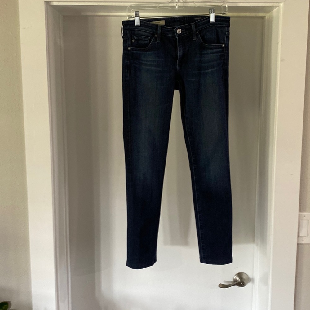 AG The Stevie Slim Straight Jeans 26R Low Rise